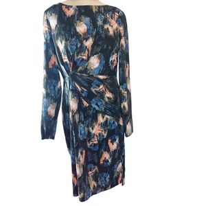 NYDJ Ikat Front Twist Dress with Lift Tuck Technology Built In Shaper Si…